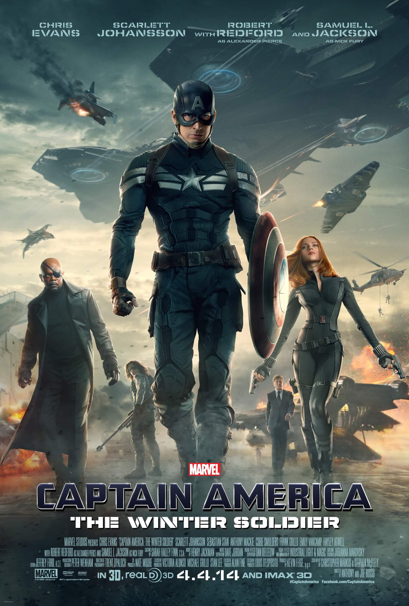 Captain America : The Winter Soldier poster